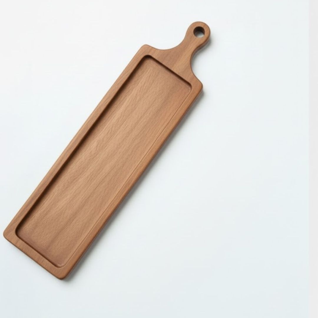Rectangle Groove Platter for Elegant Dining
